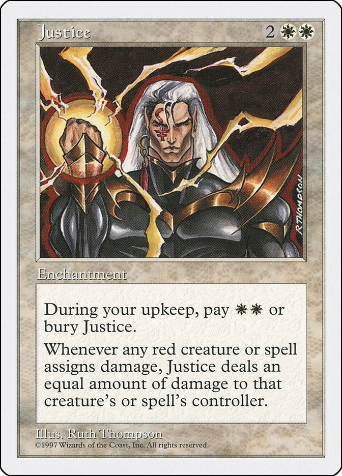Image for Justice (Fifth Edition) (5ED) - Magic: The Gathering