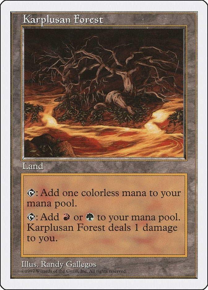 Image for Karplusan Forest (Fifth Edition) (5ED) - Magic: The Gathering