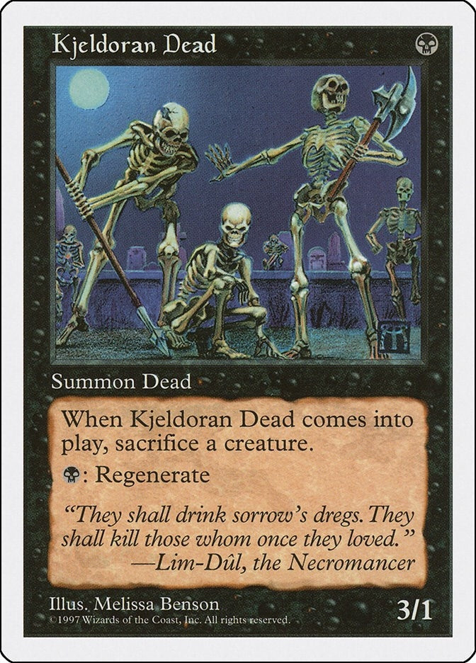 Image for Kjeldoran Dead (Fifth Edition) (5ED) - Magic: The Gathering