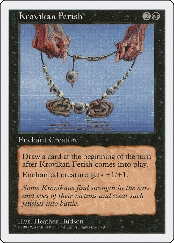 Image for Krovikan Fetish (Fifth Edition) (5ED) - Magic: The Gathering
