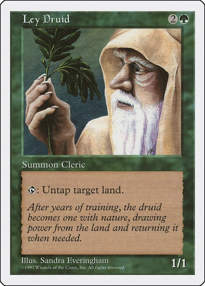 Image for Ley Druid (Fifth Edition) (5ED) - Magic: The Gathering