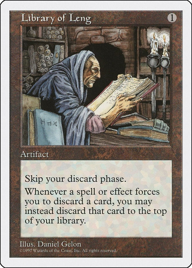 Image for Library of Leng (Fifth Edition) (5ED) - Magic: The Gathering