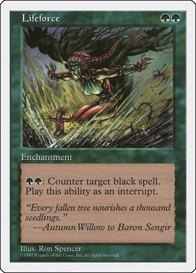 Image for Lifeforce (Fifth Edition) (5ED) - Magic: The Gathering