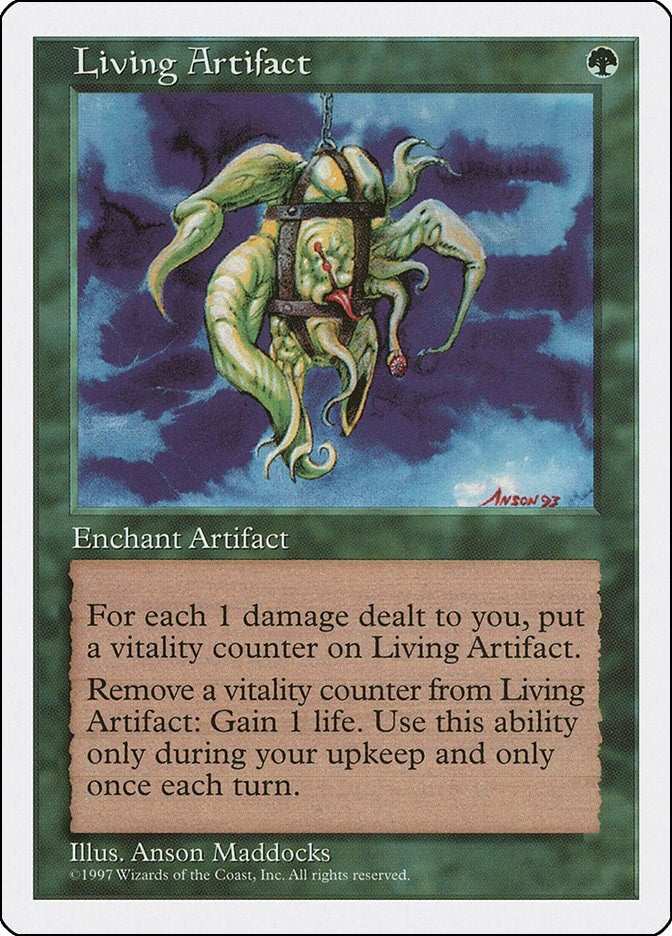 Image for Living Artifact (Fifth Edition) (5ED) - Magic: The Gathering