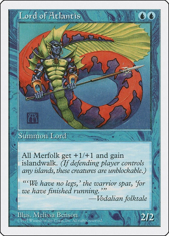 Image for Lord of Atlantis (Fifth Edition) (5ED) - Magic: The Gathering