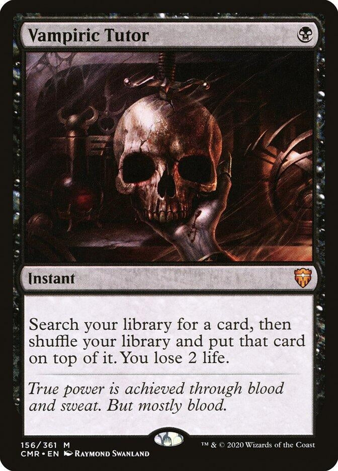Image for Vampiric Tutor (156) (Commander Legends) (CMR) - Magic: The Gathering