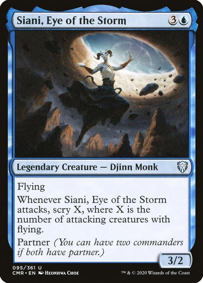 Image for Siani, Eye of the Storm (95) (Commander Legends) (CMR) - Magic: The Gathering