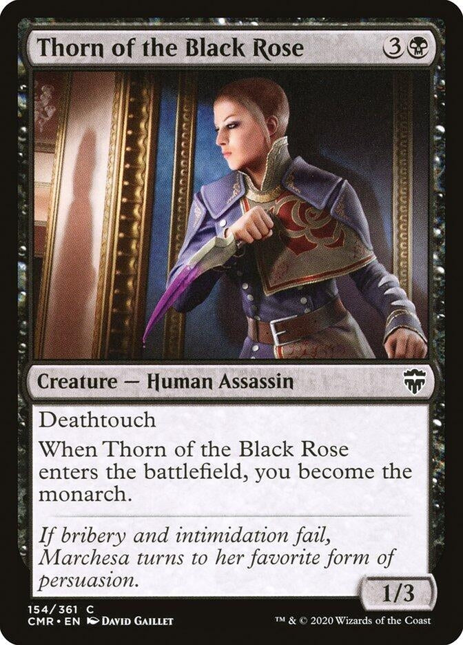 Image for Thorn of the Black Rose (154) (Commander Legends) (CMR) - Magic: The Gathering