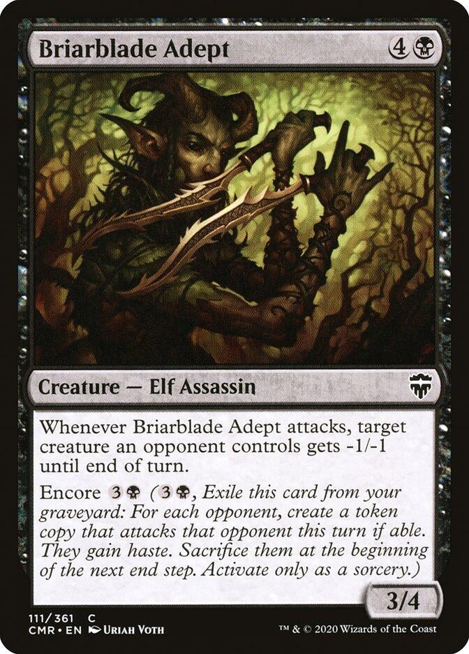 Image for Briarblade Adept (111) (Commander Legends) (CMR) - Magic: The Gathering
