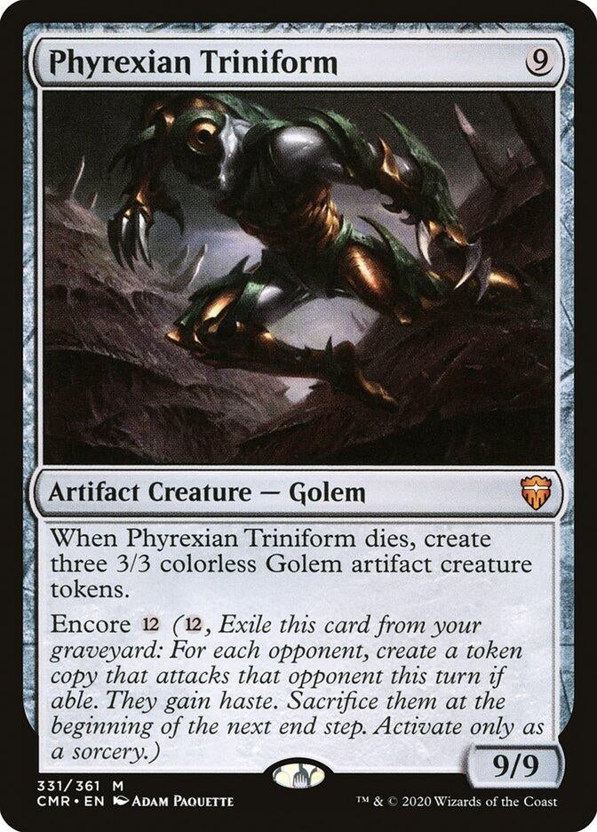 Image for Phyrexian Triniform (331) (Commander Legends) (CMR) - Magic: The Gathering