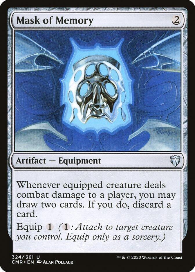 Image for Mask of Memory (324) (Commander Legends) (CMR) - Magic: The Gathering