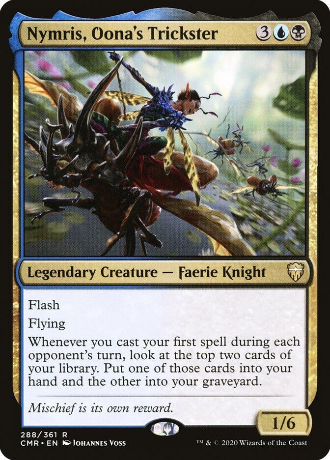 Image for Nymris, Oona's Trickster (288) (Commander Legends) (CMR) - Magic: The Gathering
