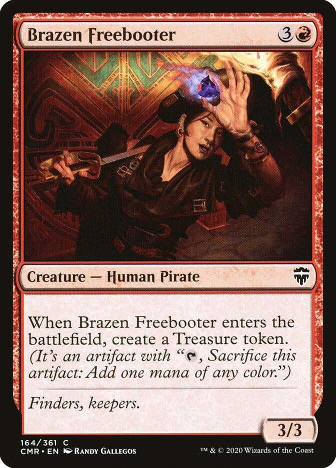 Image for Brazen Freebooter (164) (Commander Legends) (CMR) - Magic: The Gathering