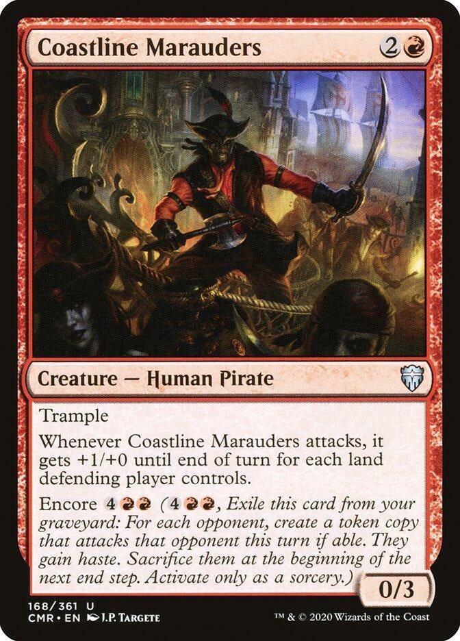 Image for Coastline Marauders (168) (Commander Legends) (CMR) - Magic: The Gathering