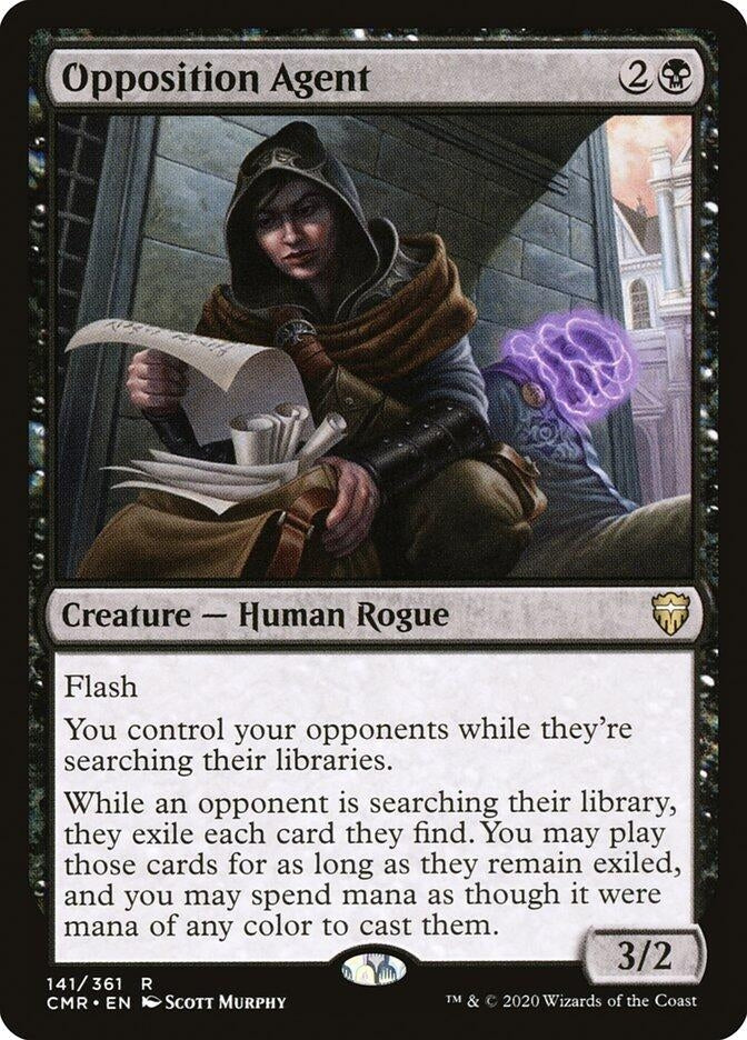 Image for Opposition Agent (141) (Commander Legends) (CMR) - Magic: The Gathering