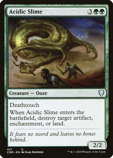 Image for Acidic Slime (421) (Commander Legends) (CMR) - Magic: The Gathering