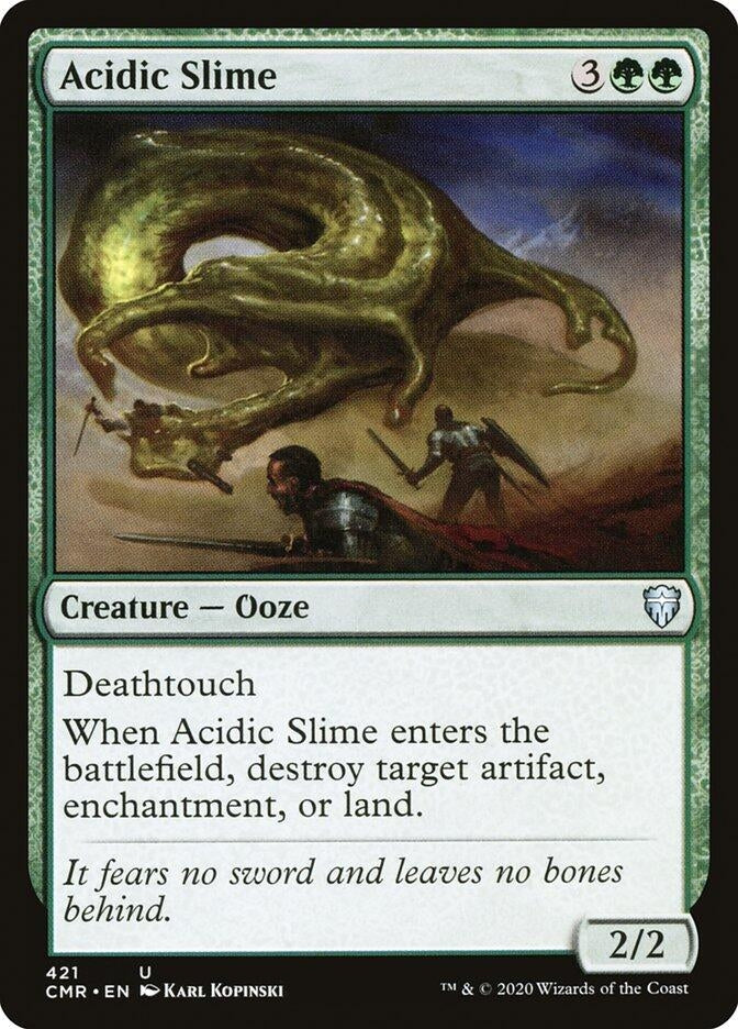 Image for Acidic Slime (421) (Commander Legends) (CMR) - Magic: The Gathering
