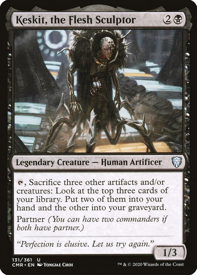 Image for Keskit, the Flesh Sculptor (131) (Commander Legends) (CMR) - Magic: The Gathering