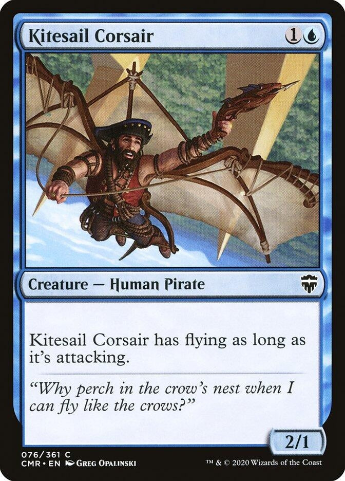 Image for Kitesail Corsair (76) (Commander Legends) (CMR) - Magic: The Gathering