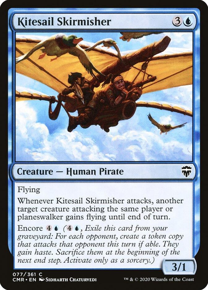 Image for Kitesail Skirmisher (77) (Commander Legends) (CMR) - Magic: The Gathering