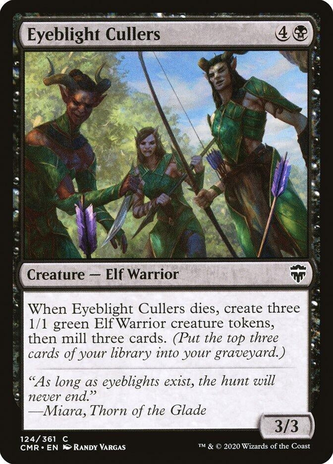 Image for Eyeblight Cullers (124) (Commander Legends) (CMR) - Magic: The Gathering