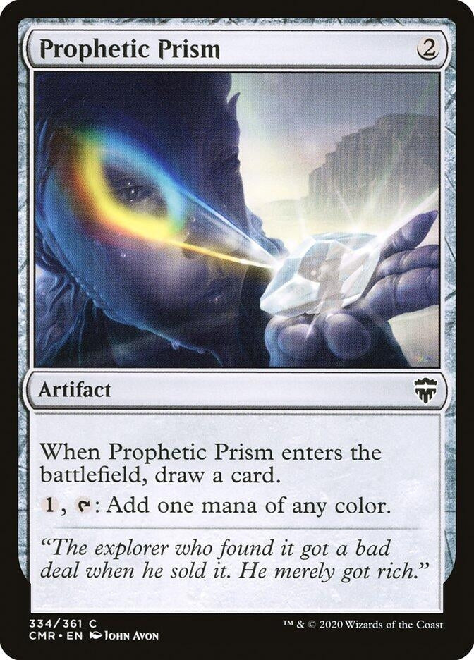 Image for Prophetic Prism (334) (Commander Legends) (CMR) - Magic: The Gathering