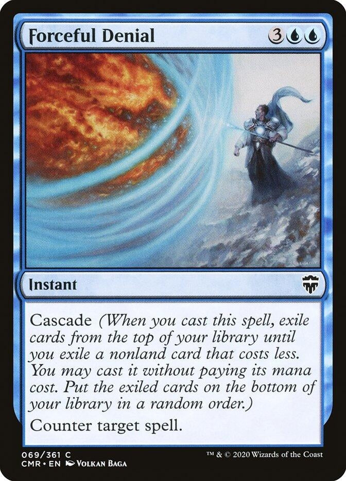 Image for Forceful Denial (69) (Commander Legends) (CMR) - Magic: The Gathering