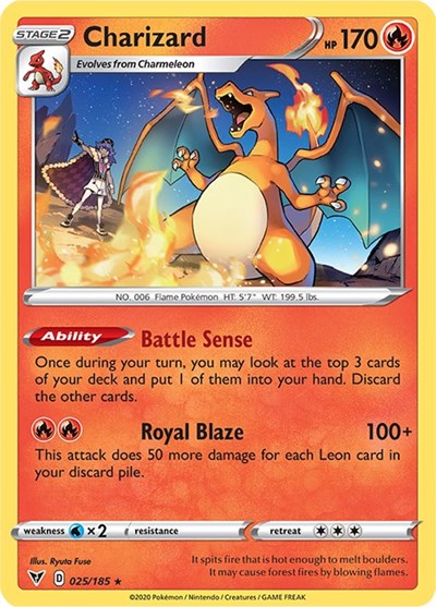 Charizard  025/185