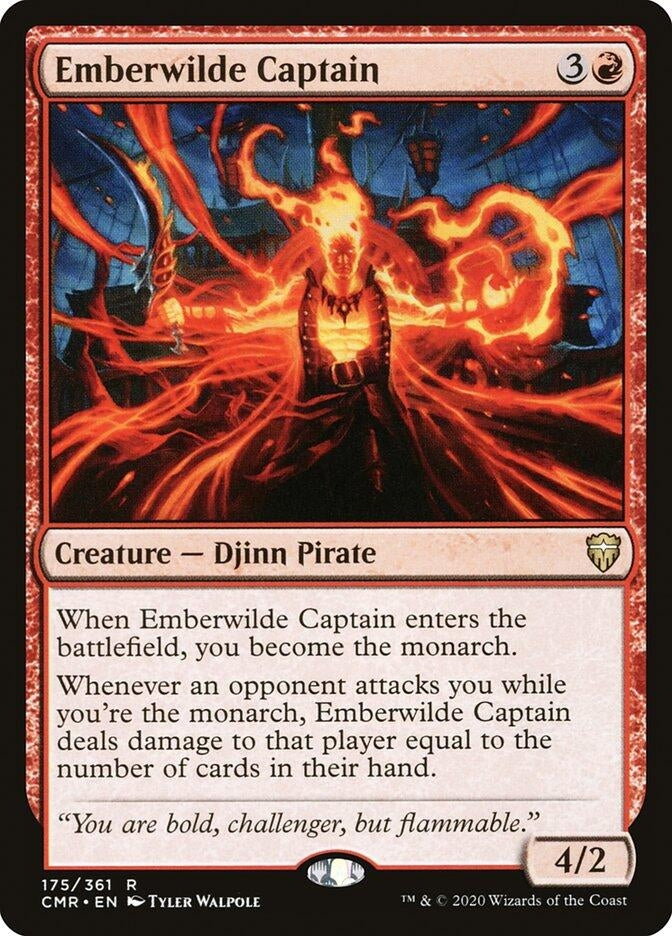 Image for Emberwilde Captain (175) (Commander Legends) (CMR) - Magic: The Gathering