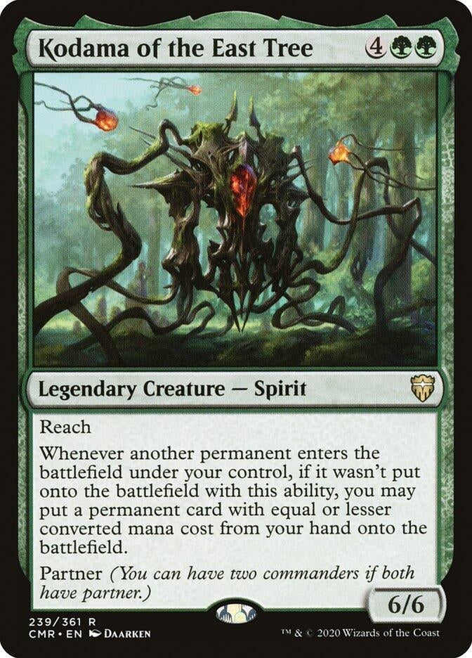 Image for Kodama of the East Tree (239) (Commander Legends) (CMR) - Magic: The Gathering