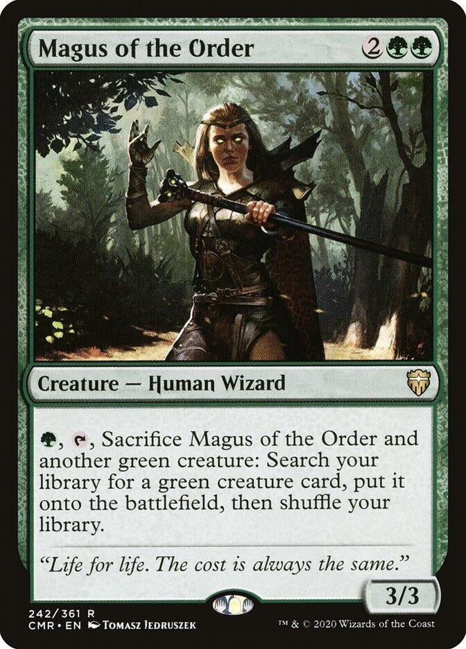 Image for Magus of the Order (242) (Commander Legends) (CMR) - Magic: The Gathering