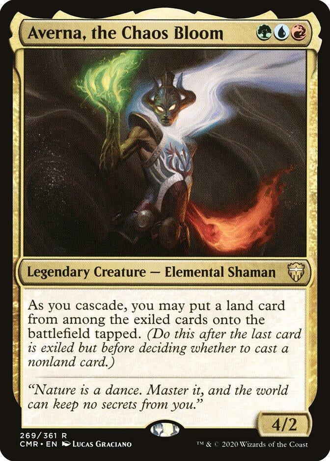 Image for Averna, the Chaos Bloom (269) (Commander Legends) (CMR) - Magic: The Gathering