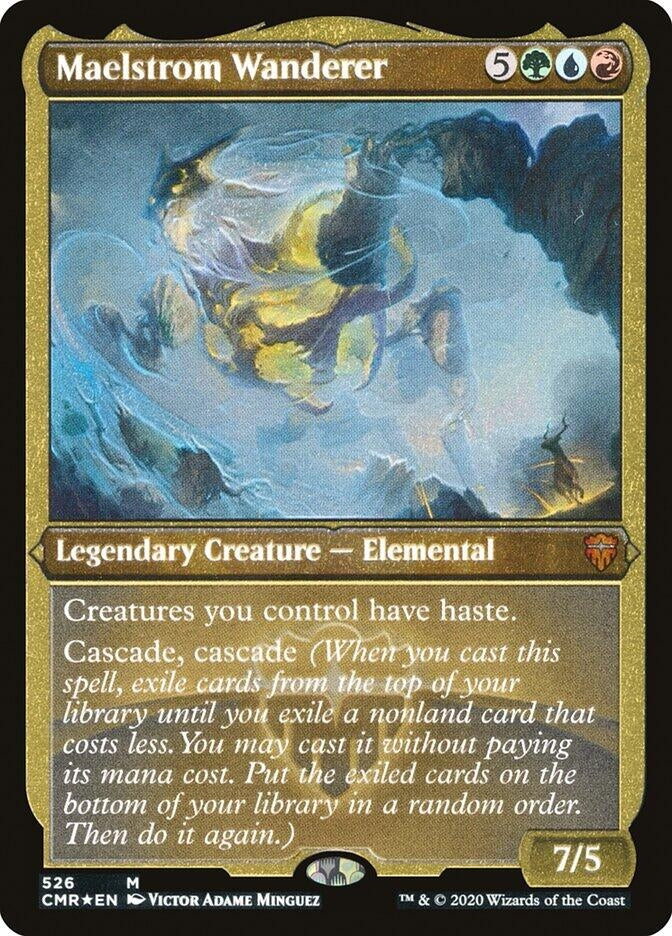 Image for Maelstrom Wanderer (Foil Etched) (526) (Commander Legends) (CMR) - Magic: The Gathering