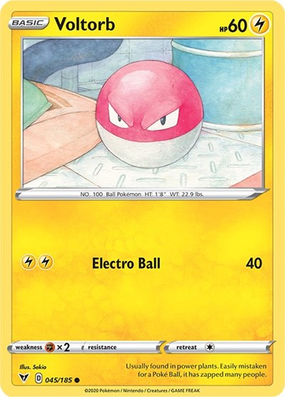 Voltorb  045/185