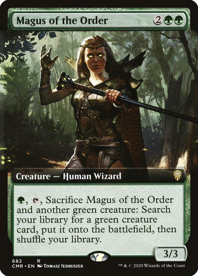 Image for Magus of the Order (Extended Art) (682) (Commander Legends) (CMR) - Magic: The Gathering