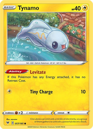 Image for Tynamo (057/185) (SWSH04: Vivid Voltage) (SWSH04) - Pokemon