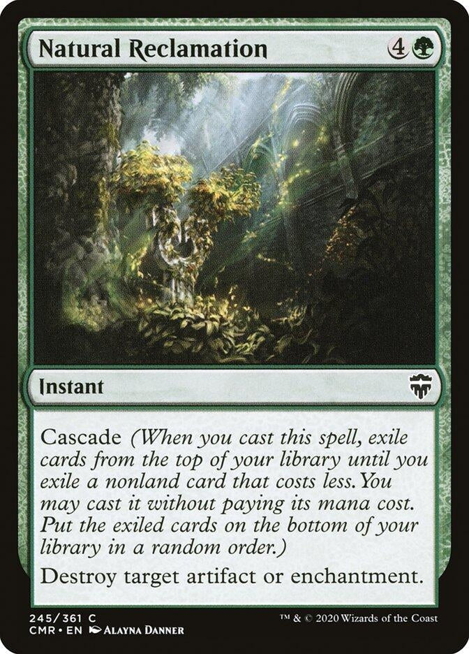 Image for Natural Reclamation (245) (Commander Legends) (CMR) - Magic: The Gathering