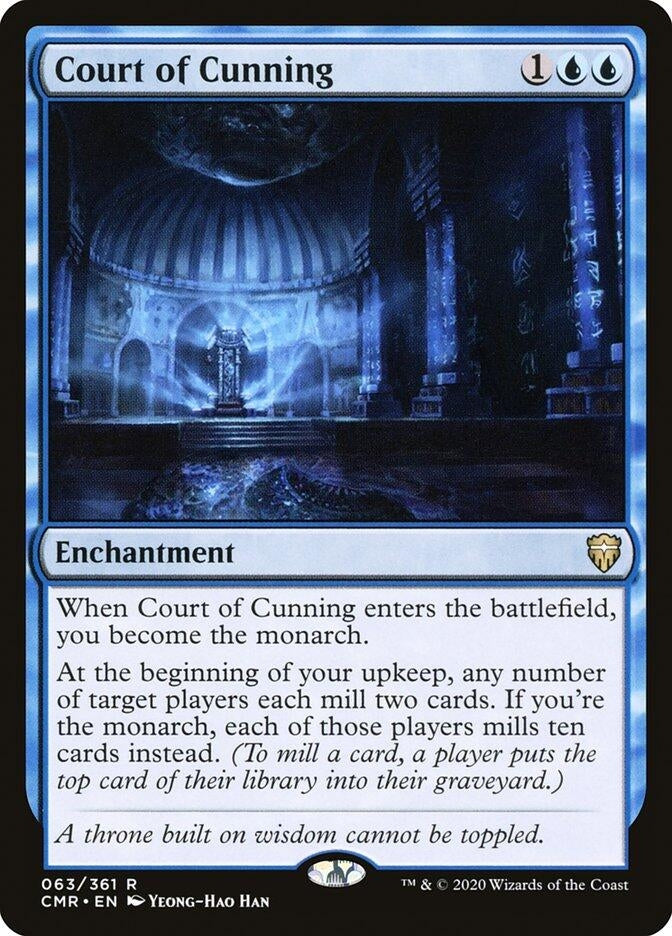 Image for Court of Cunning (63) (Commander Legends) (CMR) - Magic: The Gathering
