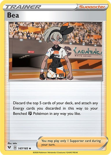 Image for Bea (147/185) (SWSH04: Vivid Voltage) (SWSH04) - Pokemon