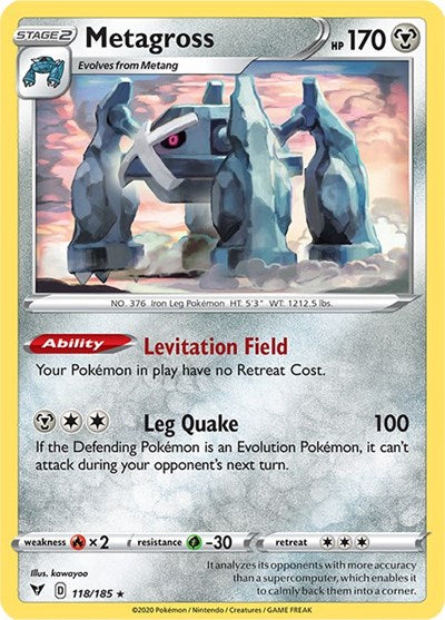 Metagross  118/185