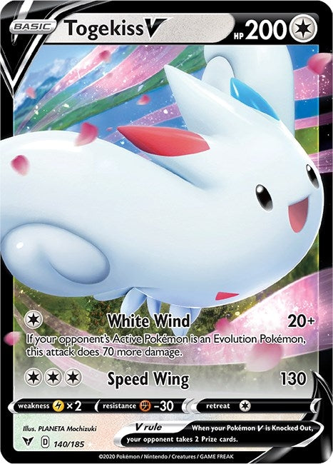 Image for Togekiss V (140/185) (SWSH04) - Pokemon