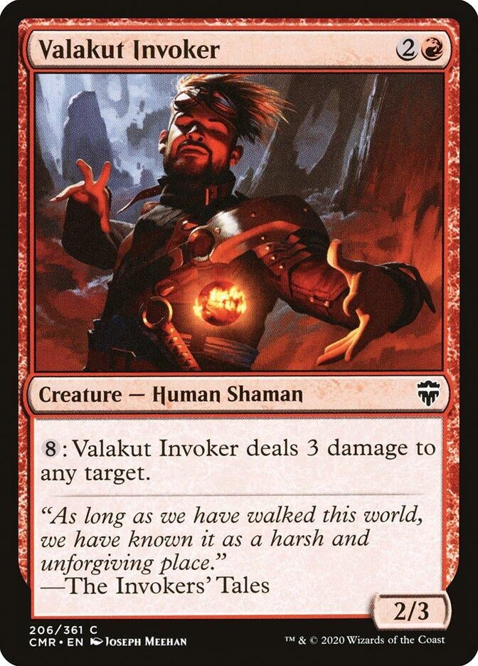 Image for Valakut Invoker (206) (Commander Legends) (CMR) - Magic: The Gathering