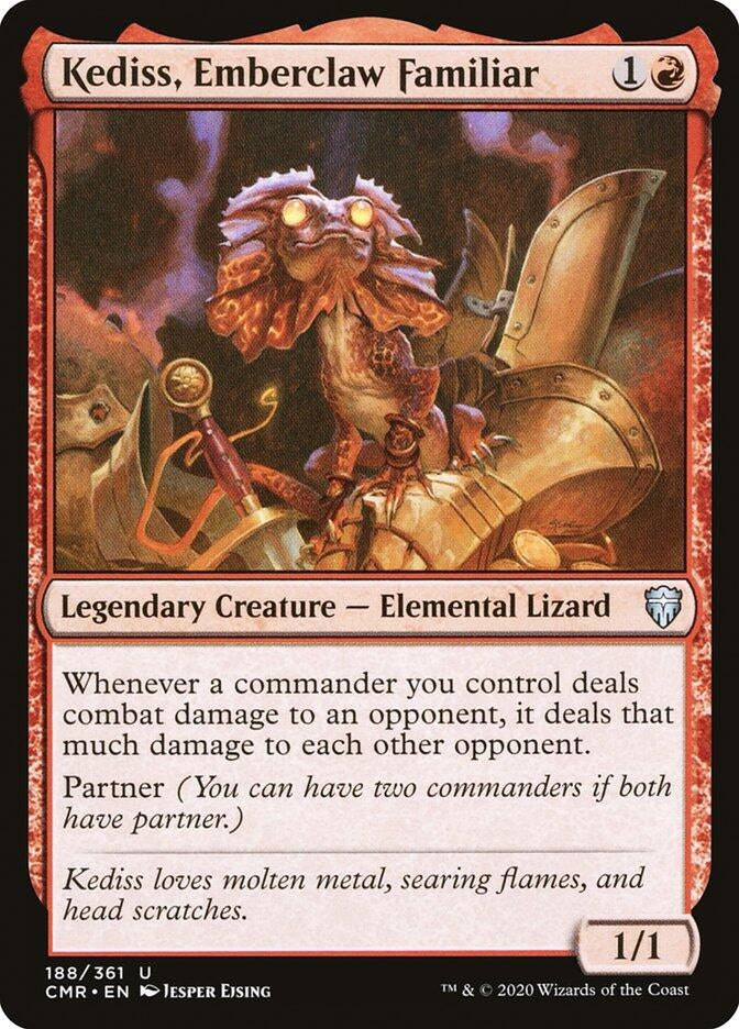 Image for Kediss, Emberclaw Familiar (188) (Commander Legends) (CMR) - Magic: The Gathering