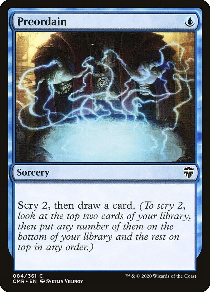 Image for Preordain (84) (Commander Legends) (CMR) - Magic: The Gathering