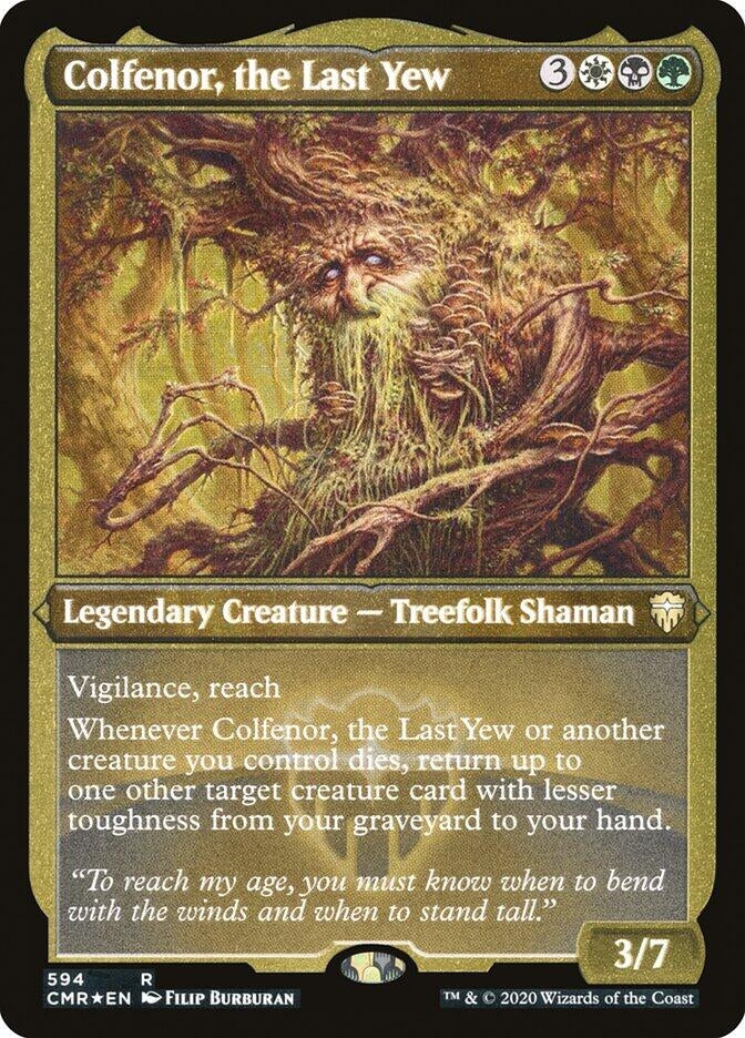 Image for Colfenor, the Last Yew (Foil Etched) (594) (Commander Legends) (CMR) - Magic: The Gathering
