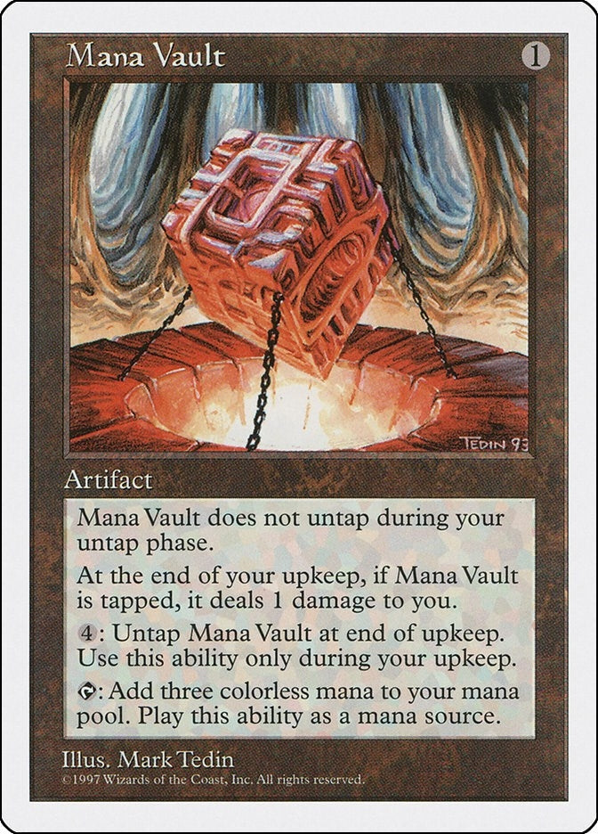 Image for Mana Vault (Fifth Edition) (5ED) - Magic: The Gathering