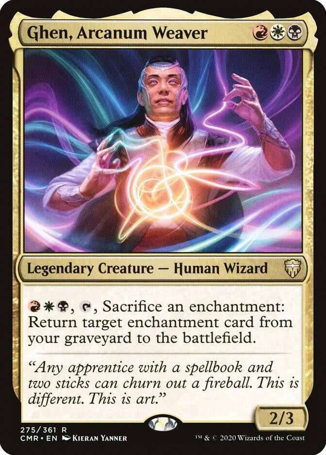 Ghen, Arcanum Weaver (275) (Commander Legends)
