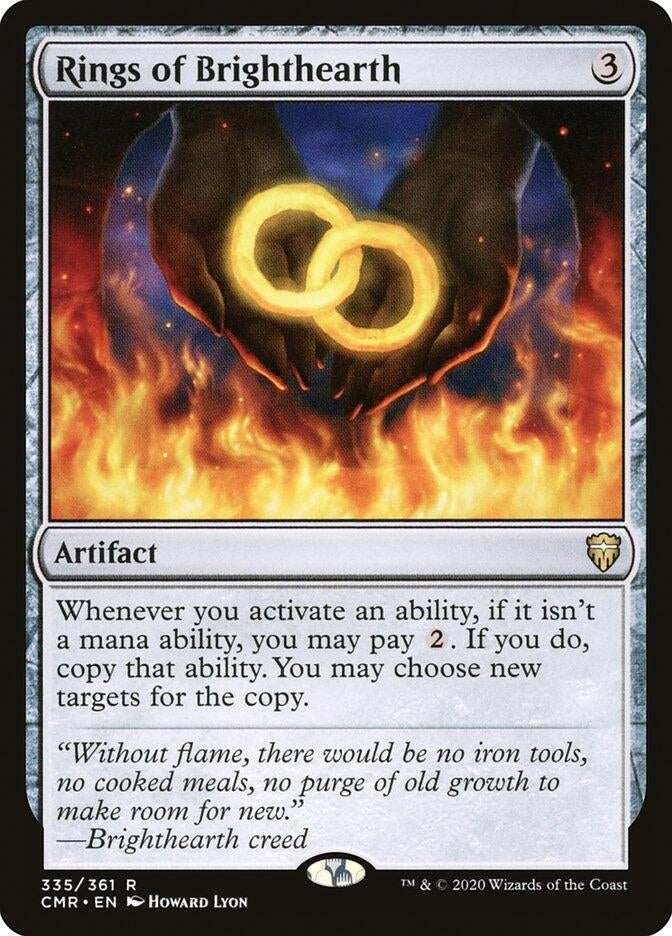 Image for Rings of Brighthearth (335) (Commander Legends) (CMR) - Magic: The Gathering