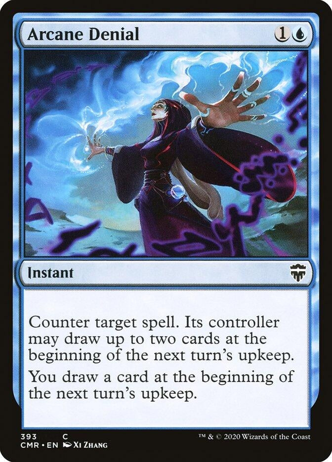 Image for Arcane Denial (393) (Commander Legends) (CMR) - Magic: The Gathering