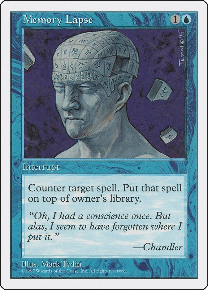 Image for Memory Lapse (Fifth Edition) (5ED) - Magic: The Gathering